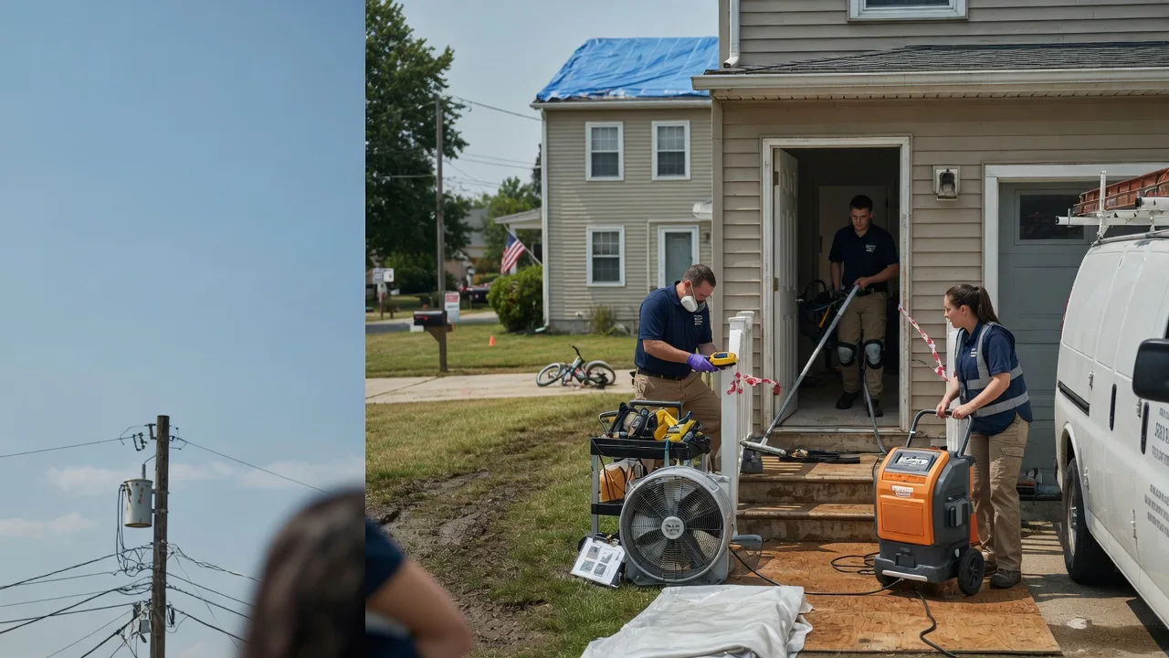 Water Damage Repair in Athens, IL near me
